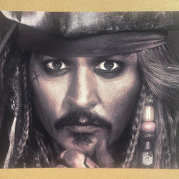 JOHNNY DEPP as JACK SPARROW       8 X 10 PHOTO - Picture 1 of 1